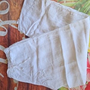 M Jones New York Linen pants